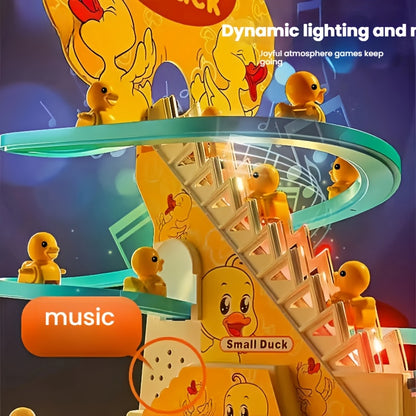 Juguete Escalera Eléctrica Patos Musicales 3+ Años - Escalera Motorizada Interactiva