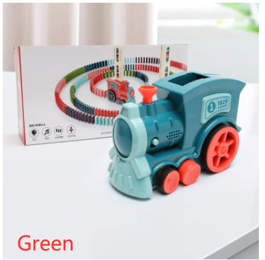 Tren Puzzle de Madera Educativo - Juguete Didáctico para Niños - Huellitas de Vida