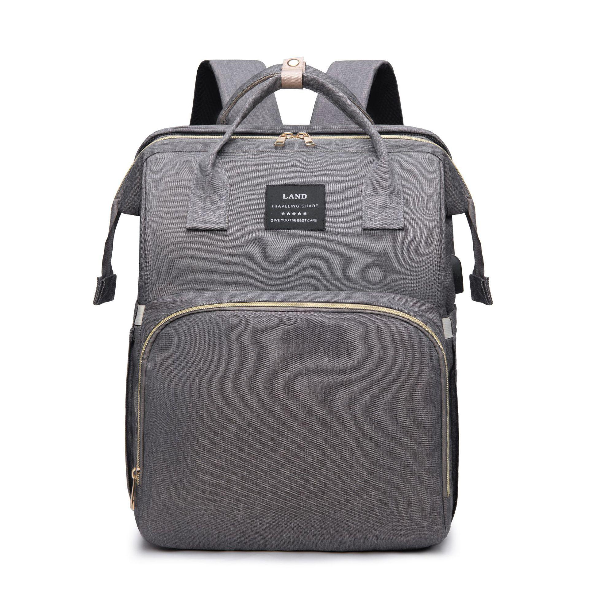 Mochila Cambiador 3 en 1 - Bolsa Multifuncional para Bebé - Huellitas de Vida