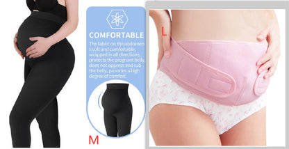 Leggings Maternidad Cintura Alta - Pantalones Embarazo Cómodos - Huellitas de Vida