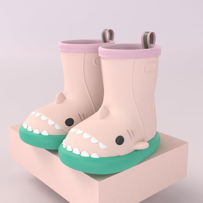 🦈 Botas de Lluvia para Niños "Shark Attack" – Diversión a Prueba de Charcos! - Huellitas de Vida