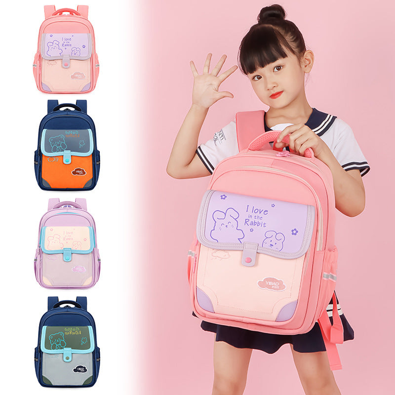 Mochila Escolar Gran Capacidad Vuelta al Cole - Para Primaria y Guardería - Huellitas de Vida