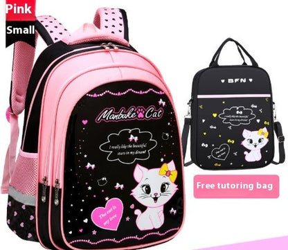Mochila Escolar Infantil Gatito Vuelta al Cole - Diseño Adorable para Niños - Huellitas de Vida