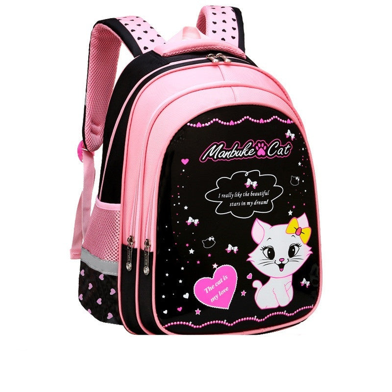 Mochila Escolar Infantil Gatito Vuelta al Cole - Diseño Adorable para Niños - Huellitas de Vida