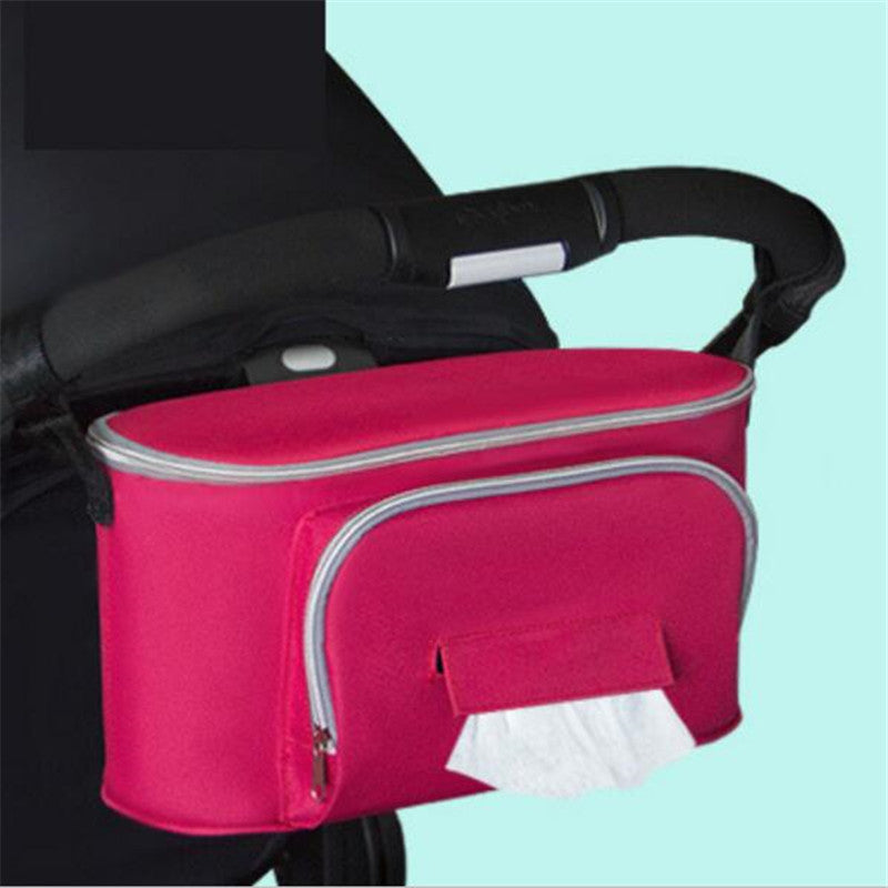 Bolsa Cochecito Bebé - Organizador Paseo Funcional y Práctico - Huellitas de Vida