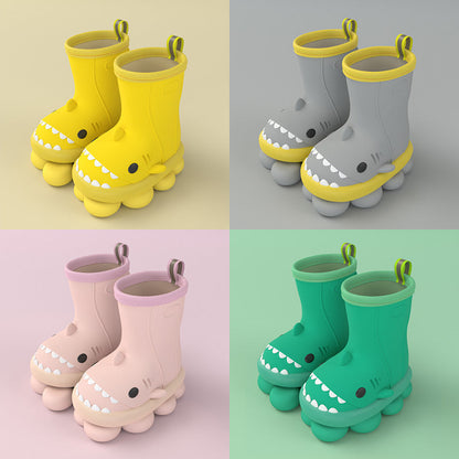 🦈 Botas de Lluvia para Niños "Shark Attack" – Diversión a Prueba de Charcos! - Huellitas de Vida