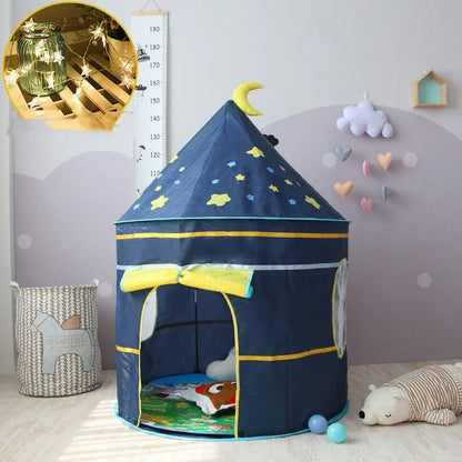Tienda Infantil Tipo Castillo - Casa de Juegos para Niños - Huellitas de Vida