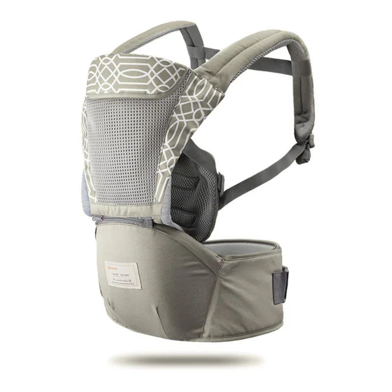 Portabebé Multifuncional Ergonómico - Cinturón de Cadera Cómodo - Huellitas de Vida