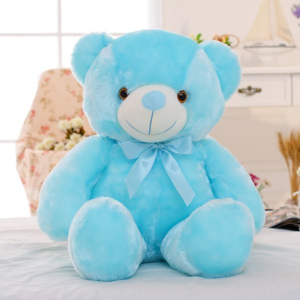 Osito Peluche LED Luminoso - Juguete Sensorial con Luces de Colores | Huellitas de Vida - Huellitas de Vida