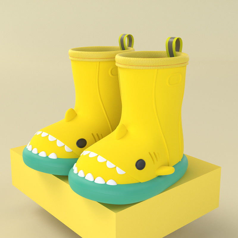 🦈 Botas de Lluvia para Niños "Shark Attack" – Diversión a Prueba de Charcos! - Huellitas de Vida