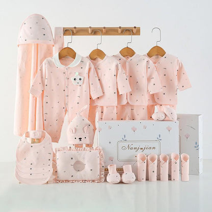 Conjunto Ropa Fina Recién Nacido - Caja Regalo 24 Piezas Bebé - Huellitas de Vida