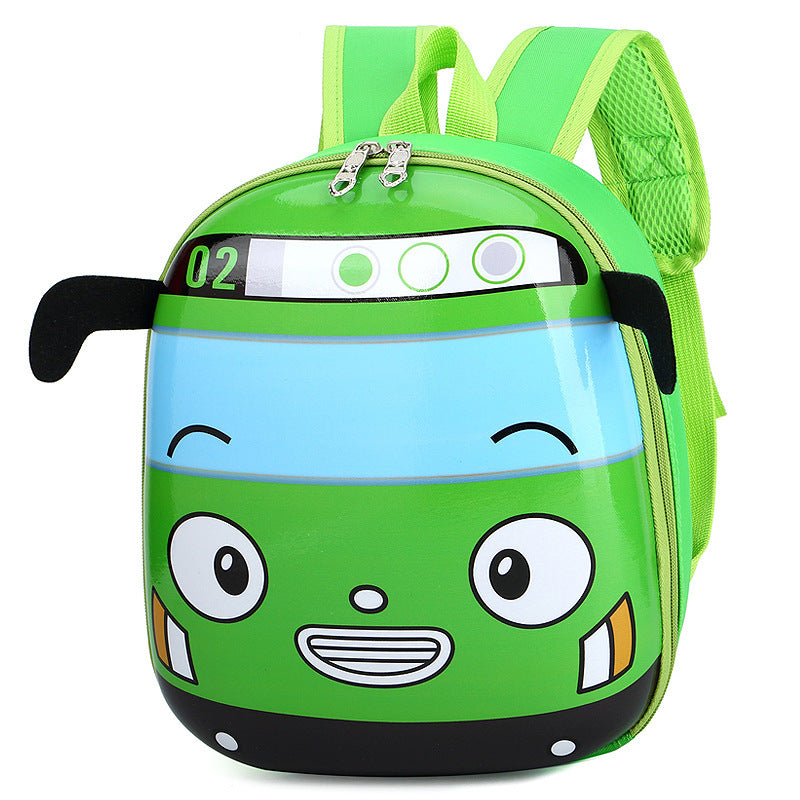 Mochila Escolar Coche Cartoon Vuelta al Cole - Diseño Divertido para Niños - Huellitas de Vida