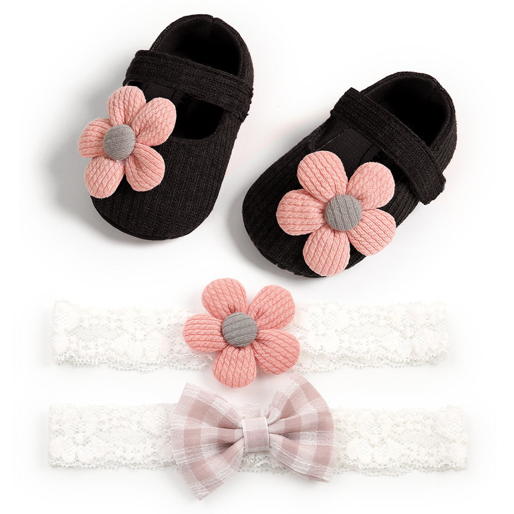 Zapatos Suela Blanda Bebé - Calzado Princesa Primeros Pasos - Huellitas de Vida
