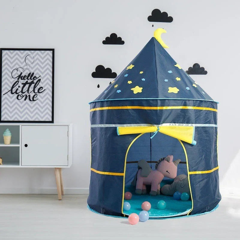 Tienda Infantil Tipo Castillo - Casa de Juegos para Niños - Huellitas de Vida