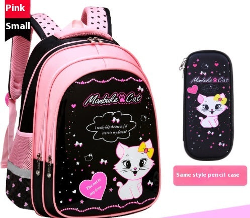 Mochila Escolar Infantil Gatito Vuelta al Cole - Diseño Adorable para Niños - Huellitas de Vida