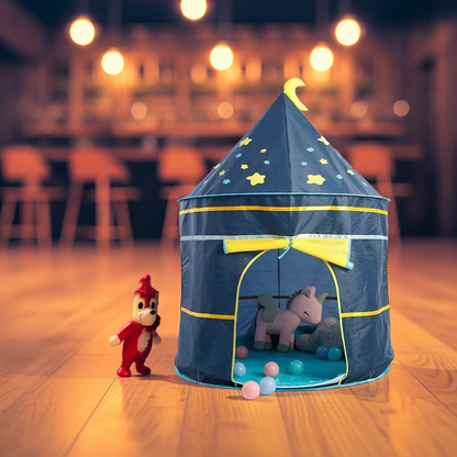 Tienda Infantil Tipo Castillo - Casa de Juegos para Niños