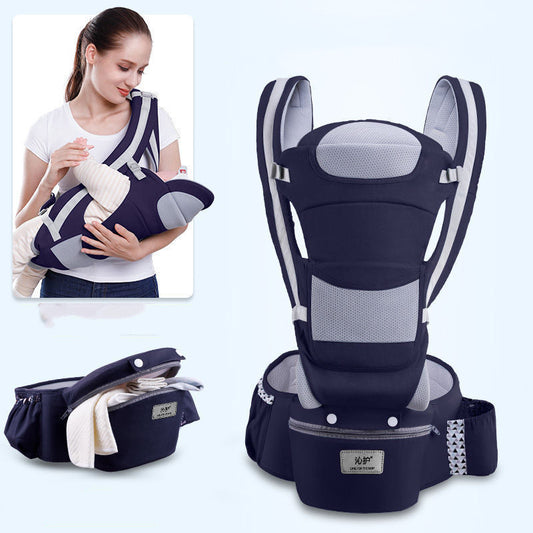 Portabebés Ergonómico 3 en 1 - Mochila Portabebé Canguro Frontal - Huellitas de Vida