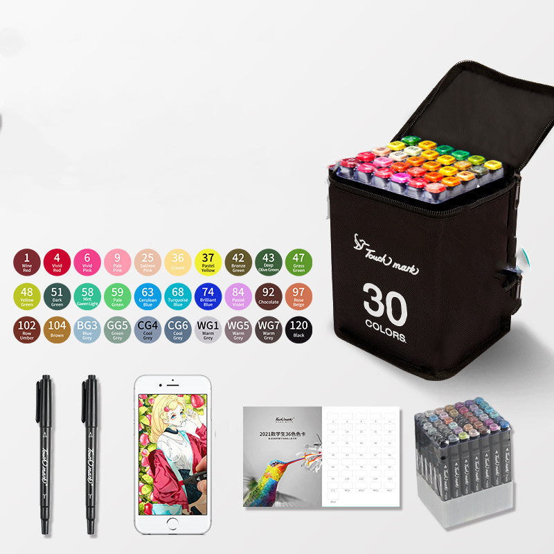 Set Rotuladores Acuarela Vuelta al Cole - Kit Artístico para Niños y Estudiantes - Huellitas de Vida