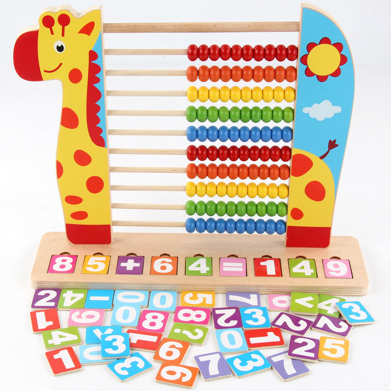 Ábaco de Pie Infantil - Matemáticas Guardería y Primaria - Huellitas de Vida
