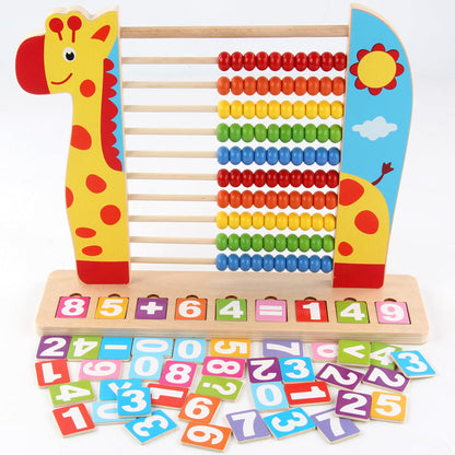 Ábaco de Pie Infantil - Matemáticas Guardería y Primaria - Huellitas de Vida