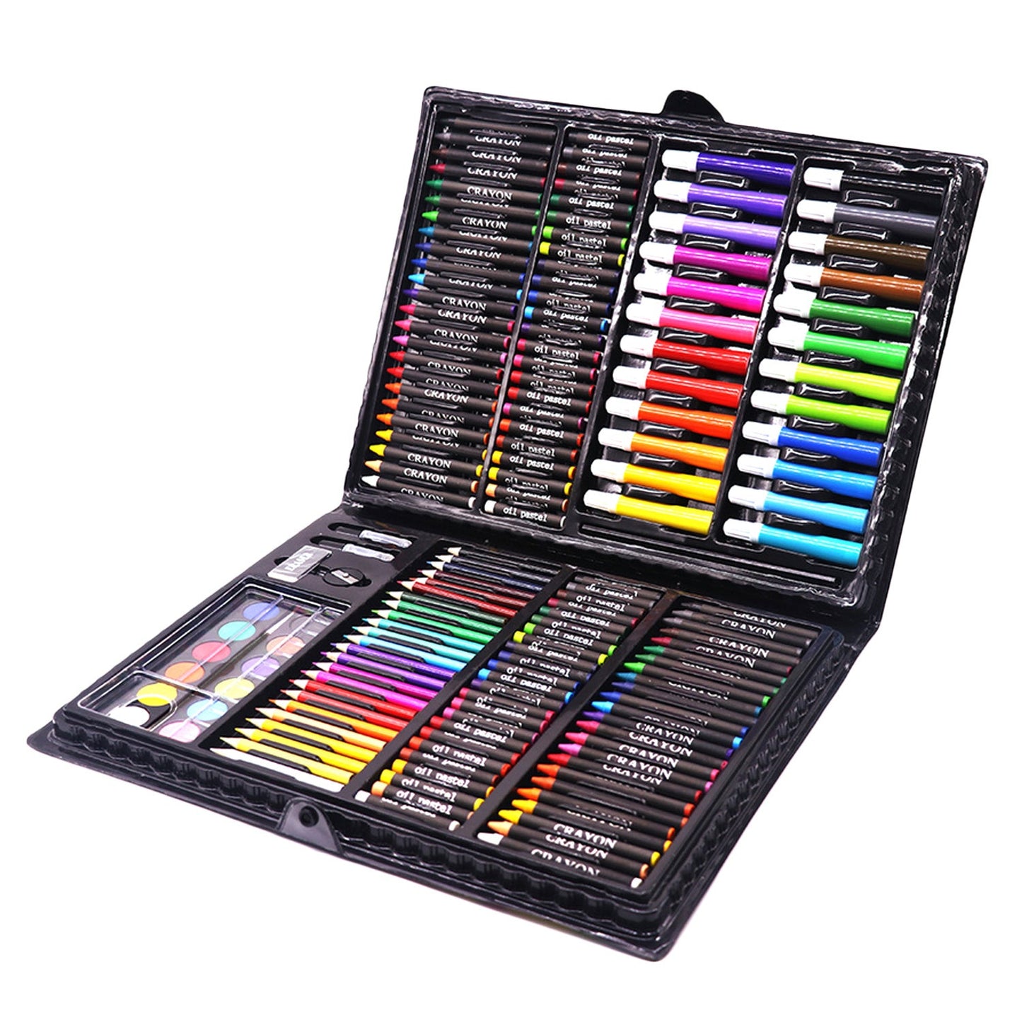 Set Completo Pintura Vuelta al Cole - Kit Artístico con Pinceles y Pasteles - Huellitas de Vida