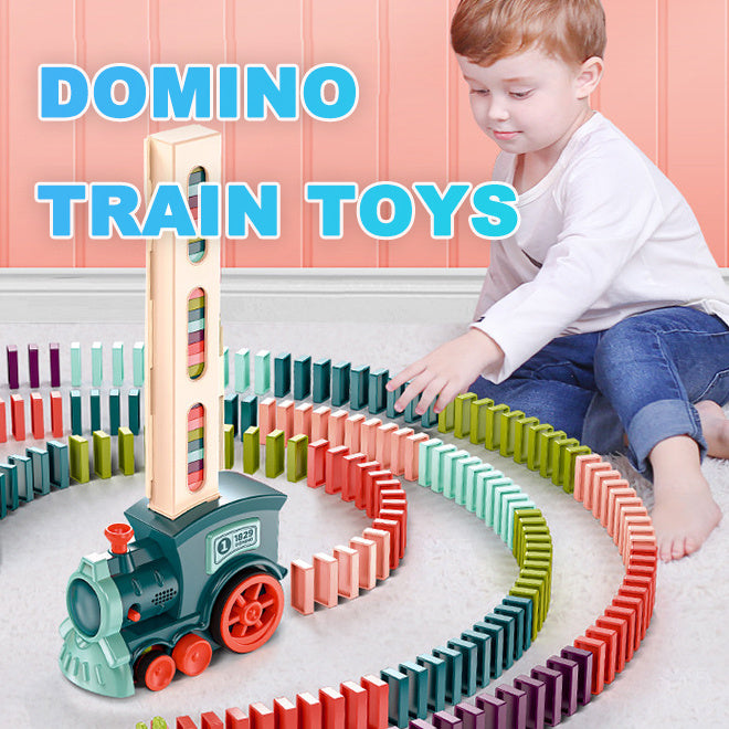 Tren Puzzle de Madera Educativo - Juguete Didáctico para Niños - Huellitas de Vida