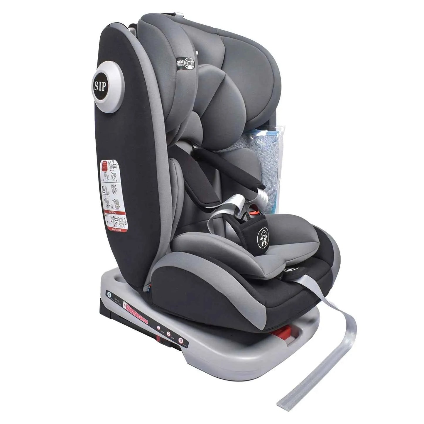 AP01 KL005 Child Seat 360° Baby Car Seat  Rotatable ISOFIX ,ECE R44/04,9-36 kg/0-12 Years, 5-Point Safety Belt, Child Car Seat