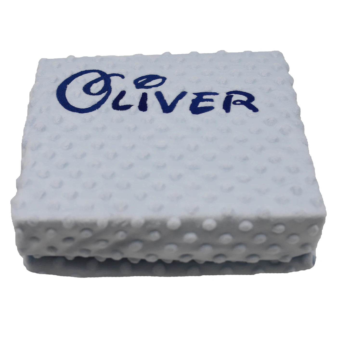 Manta Bebé Personalizada Bordado Nombre - Topito Recién Nacidos Minicuna Cuna