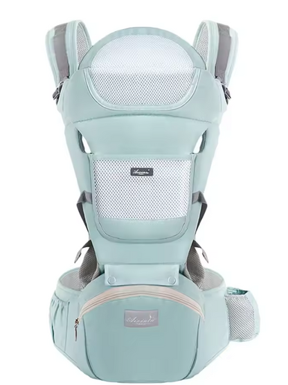 Mochila Portabebés Ergonómica Asiento Cadera - Fular Canguro Frontal Viaje