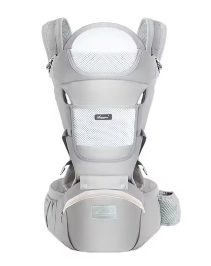 Mochila Portabebés Ergonómica Asiento Cadera - Fular Canguro Frontal Viaje