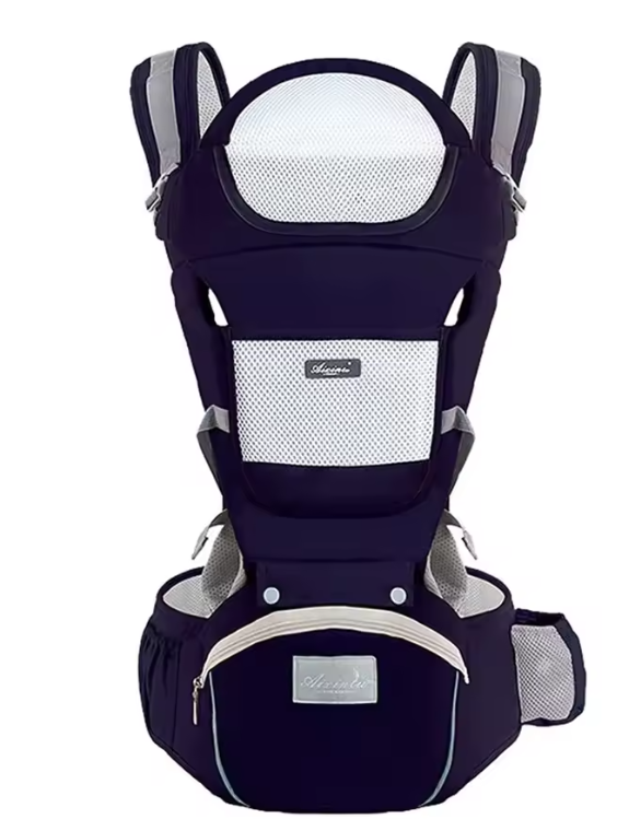 Mochila Portabebés Ergonómica Asiento Cadera - Fular Canguro Frontal Viaje