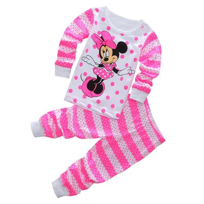 Pijama Spiderman Niños Algodón - Pijama Cartoon Primavera Otoño Conjunto Cómodo Niñas - Huellitas de Vida