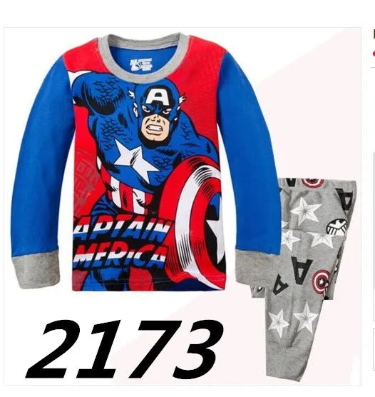 Pijama Spiderman Niños Algodón - Pijama Cartoon Primavera Otoño Conjunto Cómodo Niñas - Huellitas de Vida