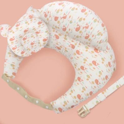 Almohada de Lactancia Multifuncional con Correa - Soporte Total Bebé - Huellitas de Vida