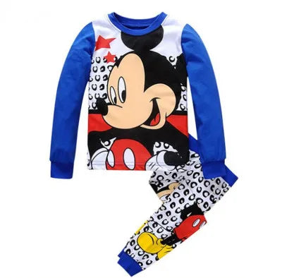 Pijama Spiderman Niños Algodón - Pijama Cartoon Primavera Otoño Conjunto Cómodo Niñas - Huellitas de Vida