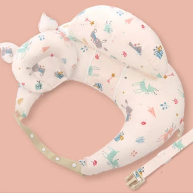 Almohada de Lactancia Multifuncional con Correa - Soporte Total Bebé - Huellitas de Vida