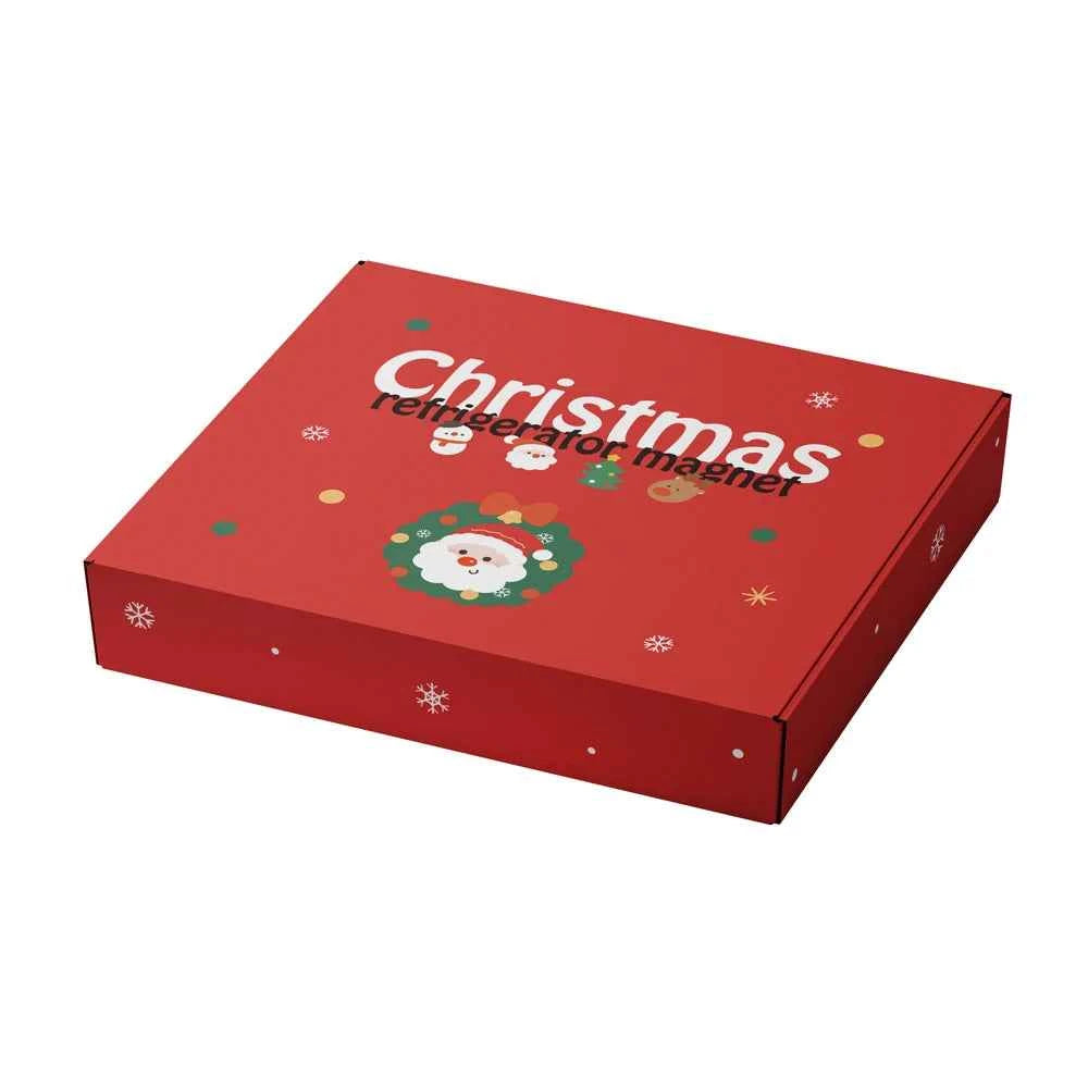 Imán Nevera Navidad Personalizable EVA - Papá Noel Árbol Decoración Magnética