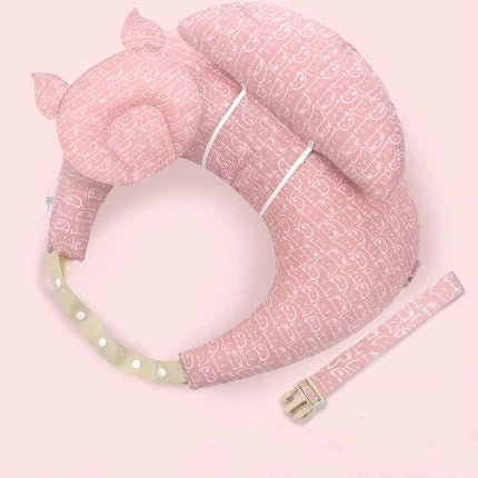 Almohada de Lactancia Multifuncional con Correa - Soporte Total Bebé - Huellitas de Vida