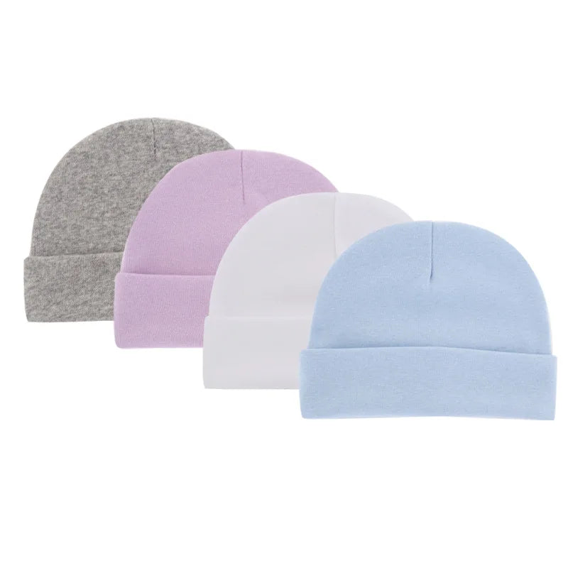 Gorro Personalizado Bordado Bebé - Gorro Hospital Recién Nacido Nombre Personalizable Regalo - Huellitas de Vida
