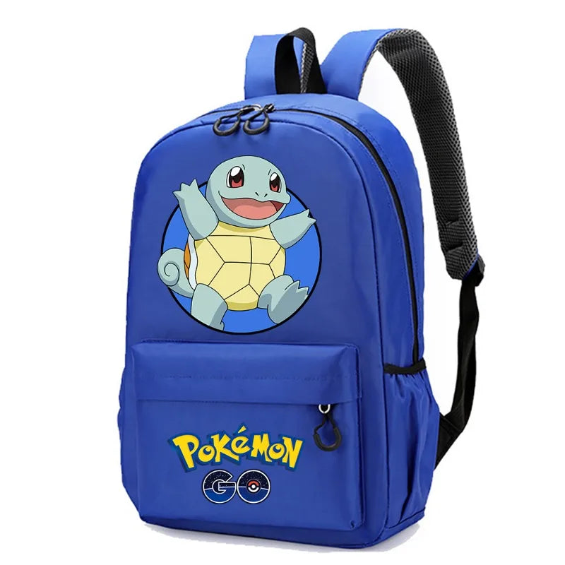 Mochila Pokémon Pikachu Gran Capacidad - Anime Escolar Primaria - Huellitas de Vida