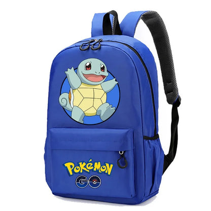 Mochila Pokémon Pikachu Gran Capacidad - Anime Escolar Primaria - Huellitas de Vida