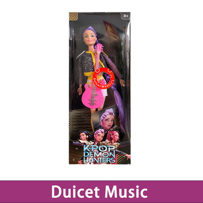 Muñeca Vinilo Anime K-Pop 30cm Rumi Mira Zoey - Cazadores Demonios Regalo Niñas