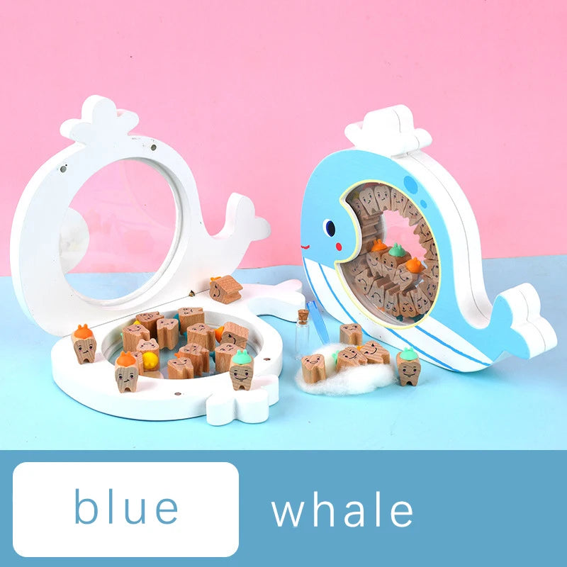 Caja Dientes Leche Madera Recuerdos Bebé - Organizador Primeros Dientes Niño Niña