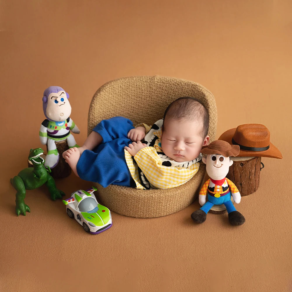 Outfit Fotografía Recién Nacido Anime - Disfraz Cosplay Niño Sesión Fotos Estudio Accesorios - Huellitas de Vida