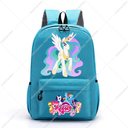 Mochila My Little Pony para Estudiantes - Gran Capacidad Vuelta al Cole - Huellitas de Vida