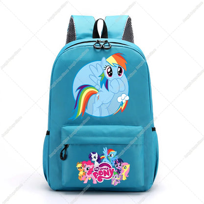 Mochila My Little Pony para Estudiantes - Gran Capacidad Vuelta al Cole - Huellitas de Vida