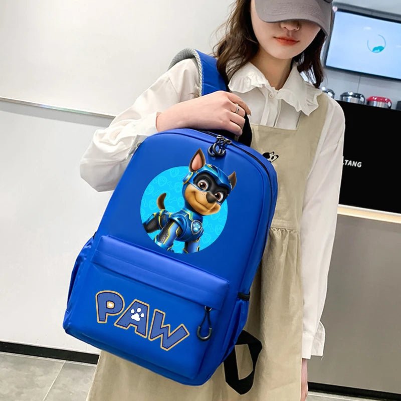 Mochila Paw Patrol Impermeable Nylon - Alta Capacidad para Estudiantes - Huellitas de Vida