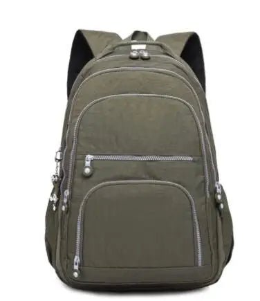 Mochila Escolar 2025 - Teenage Girl Nylon Impermeable Laptop - Huellitas de Vida