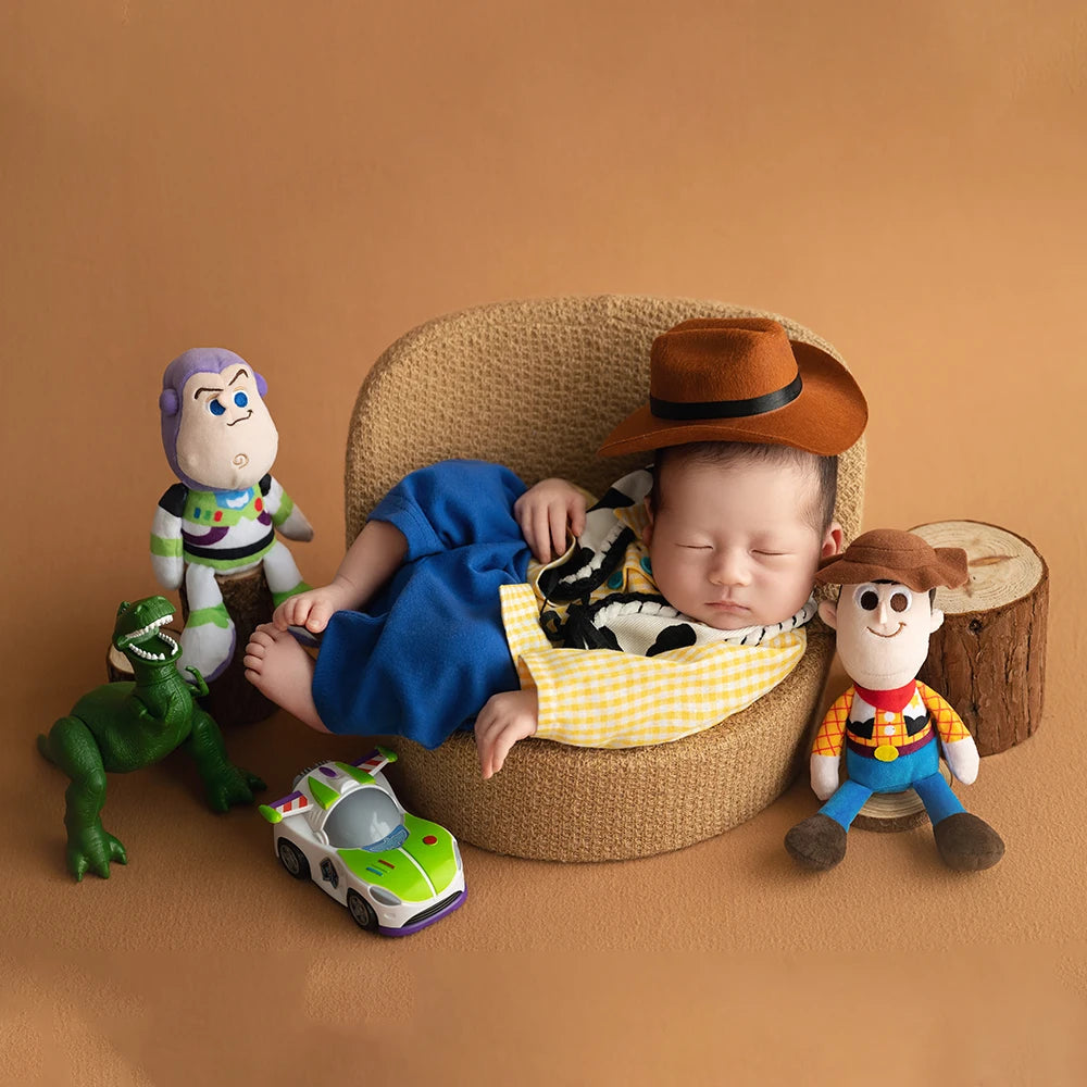 Outfit Fotografía Recién Nacido Anime - Disfraz Cosplay Niño Sesión Fotos Estudio Accesorios - Huellitas de Vida
