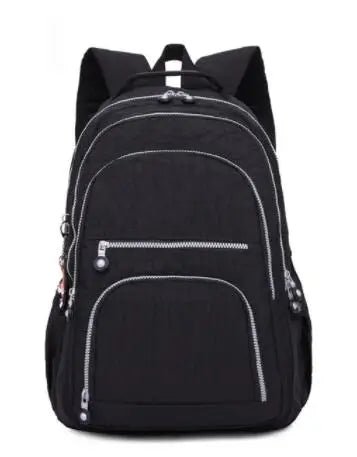 Mochila Escolar 2025 - Teenage Girl Nylon Impermeable Laptop - Huellitas de Vida